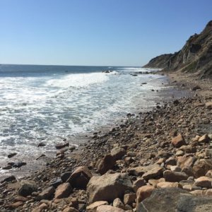 Block Island Beach Upfront View