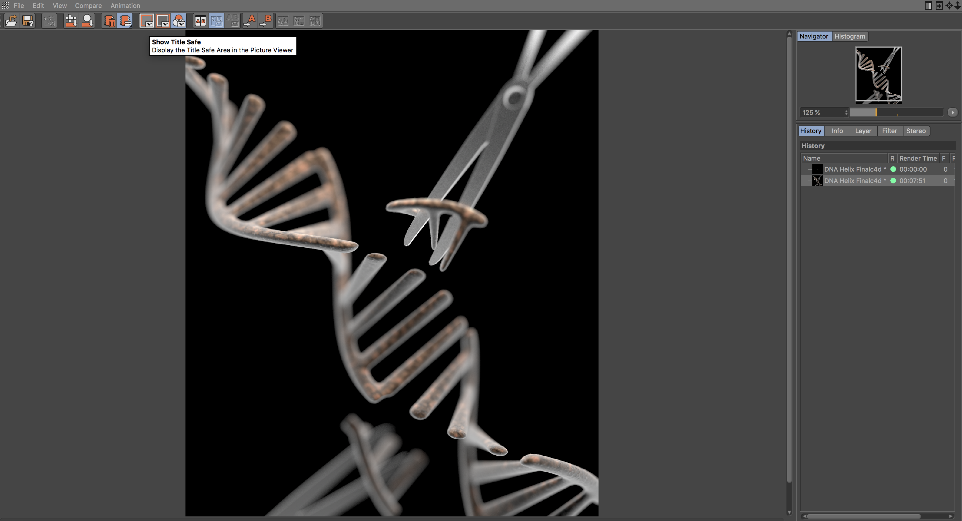 Dna helix final result